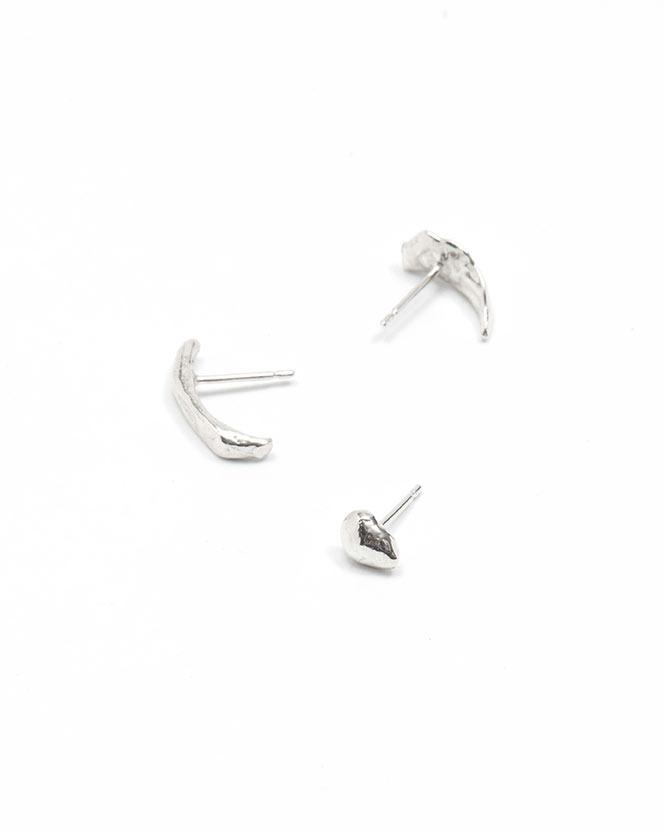 Triple Eco sterling silver earring sets | All Its Forms