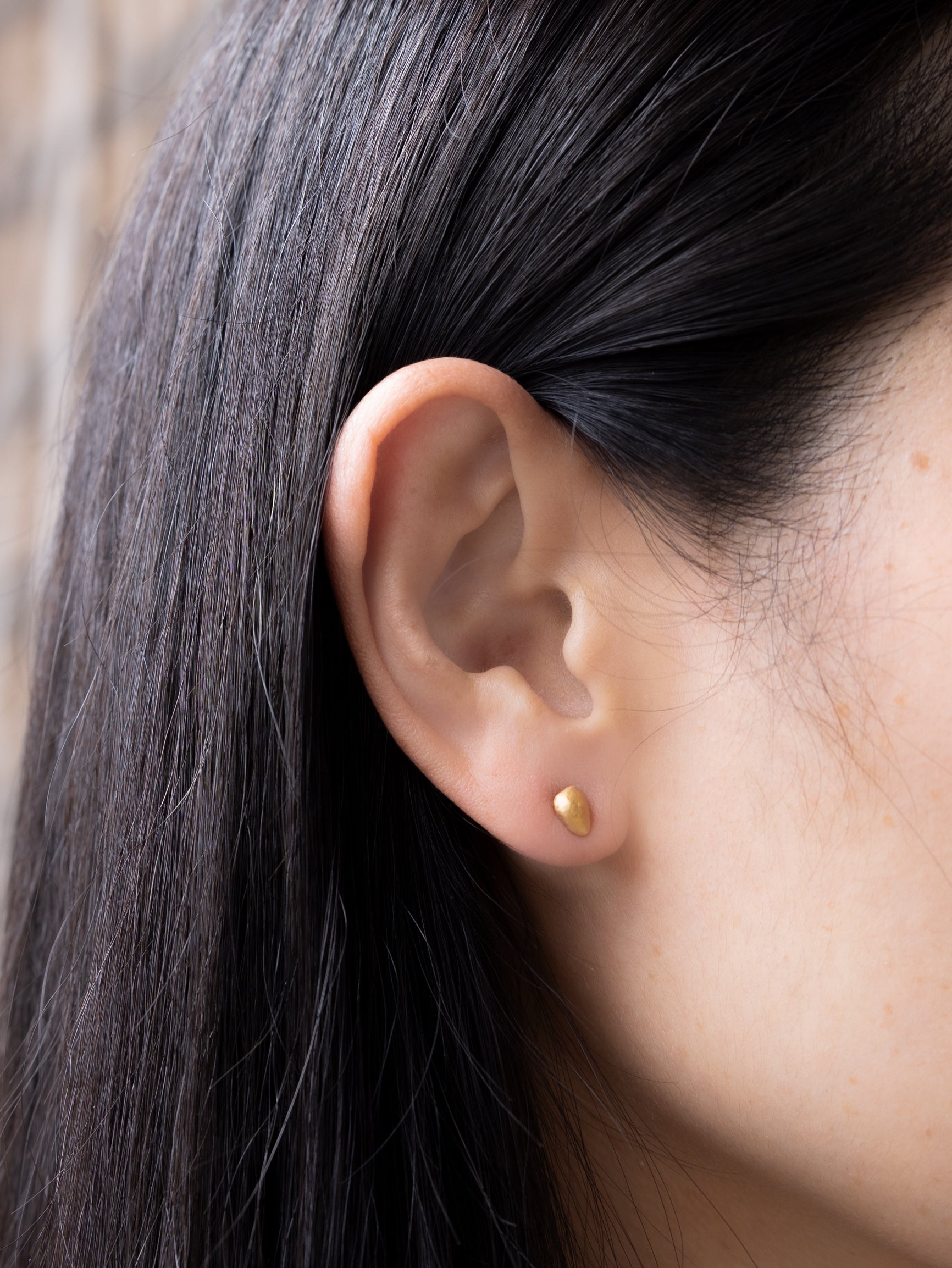 Triple or Single earrings | Gold Vermeil