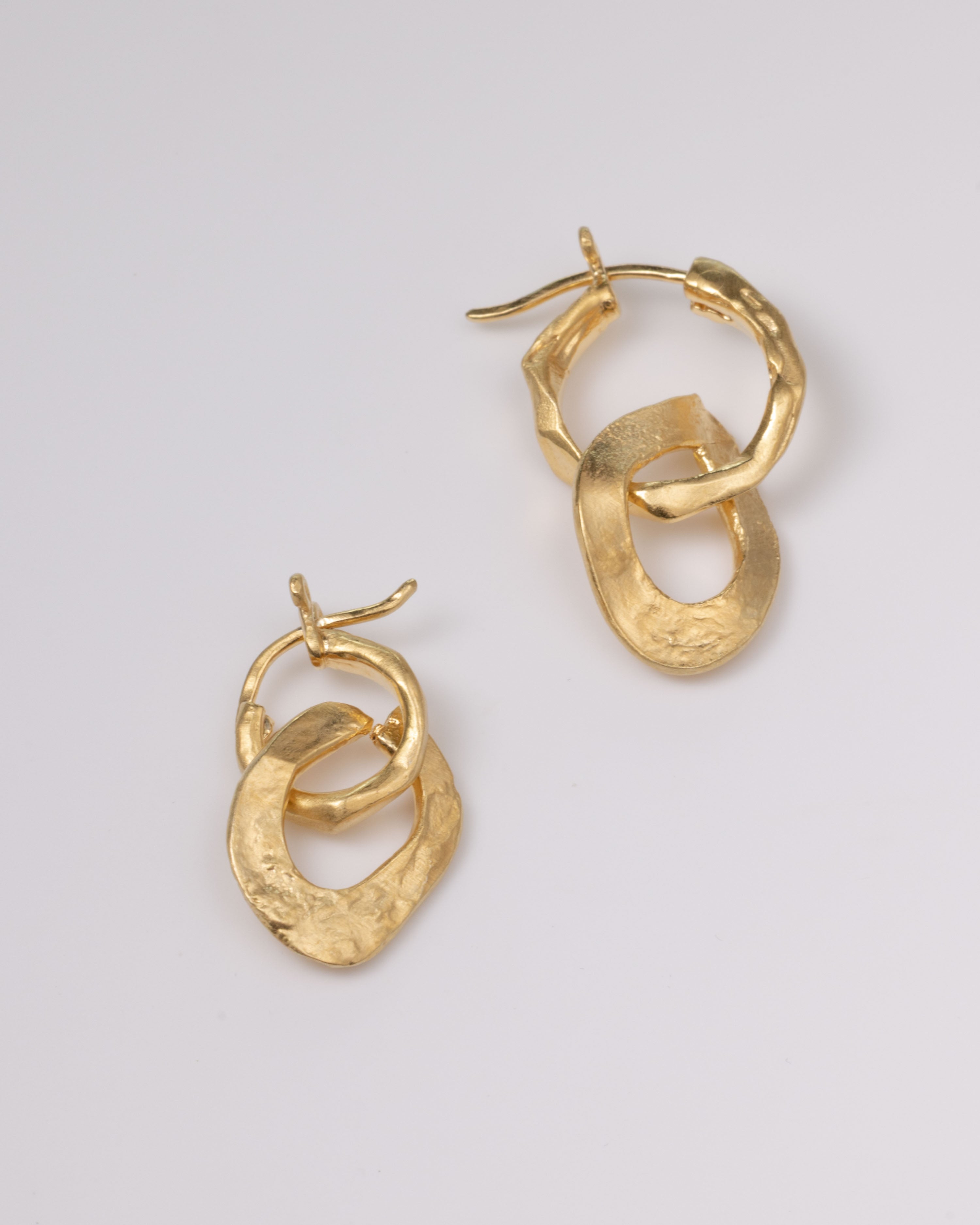 ALLITSFORMS_hinged drop hoop earrings