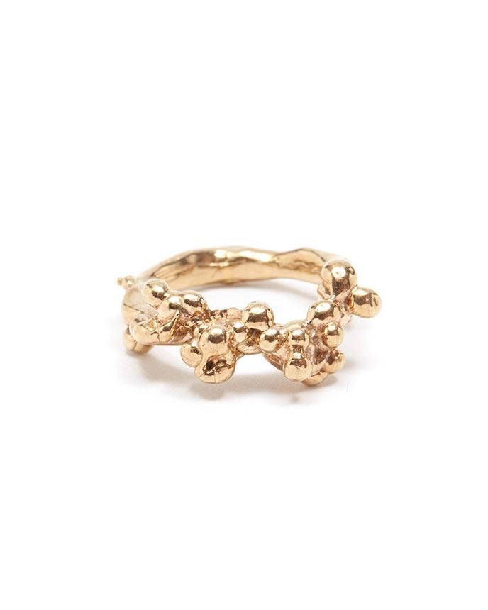Bobble gold vermeil ring | All Its Forms