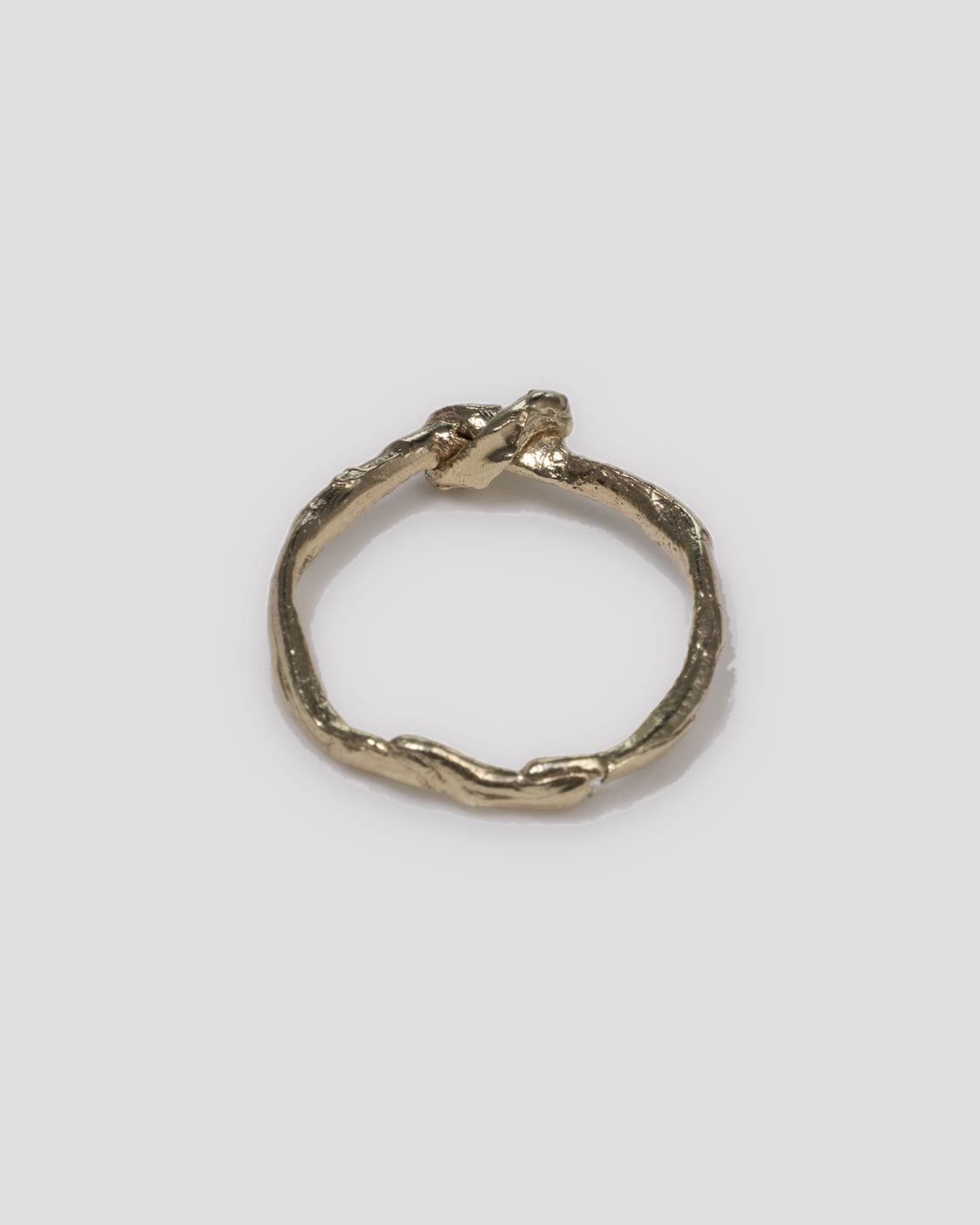 Organic Knot Ring | Recycled Gold