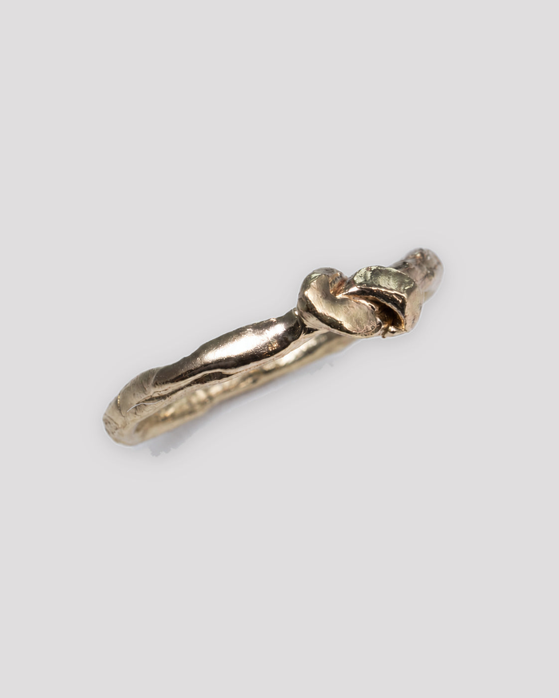 Organic Knot Ring | Recycled Gold