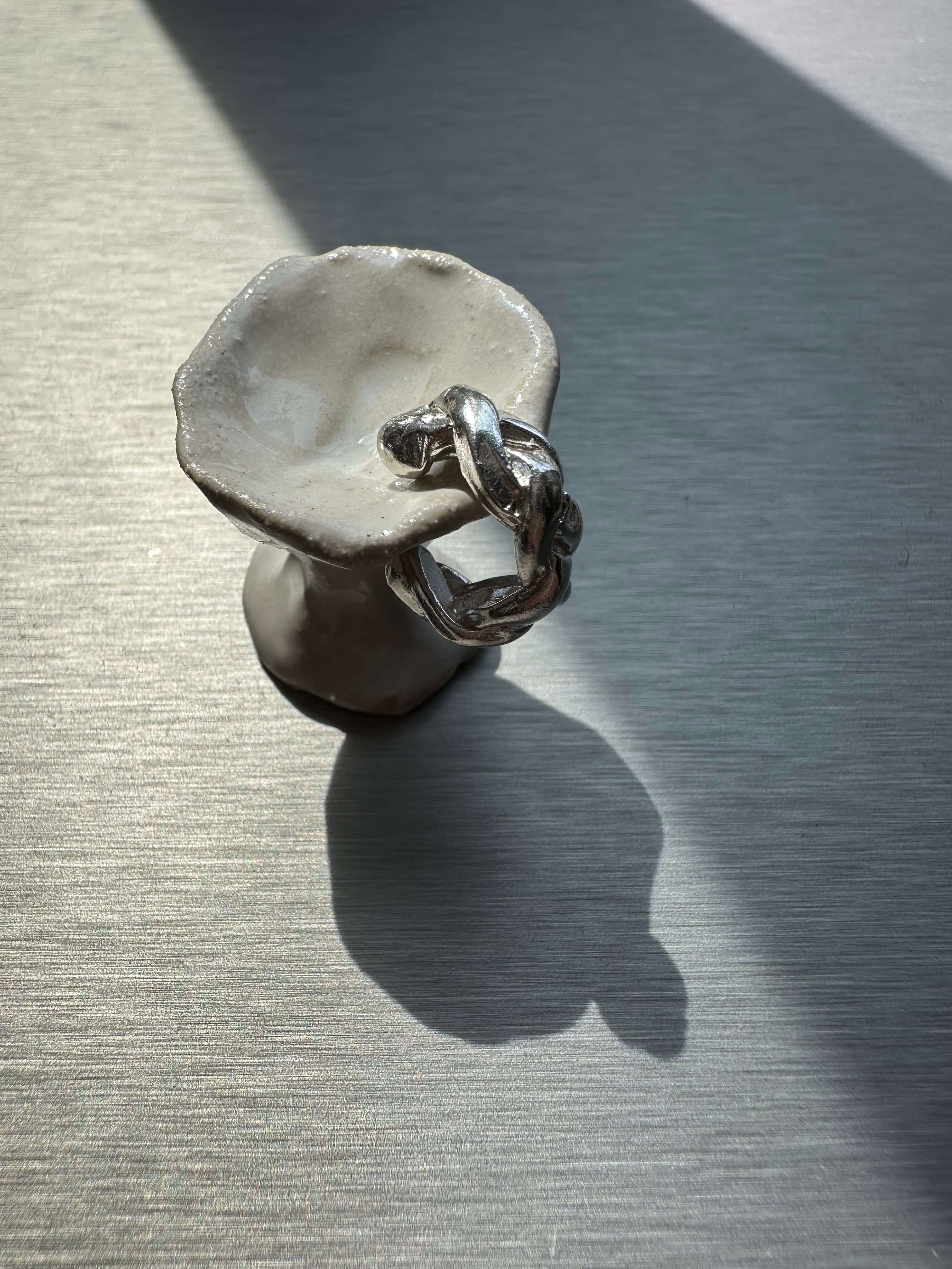 Braided Ear-Cuff | Recycled Sterling Silver