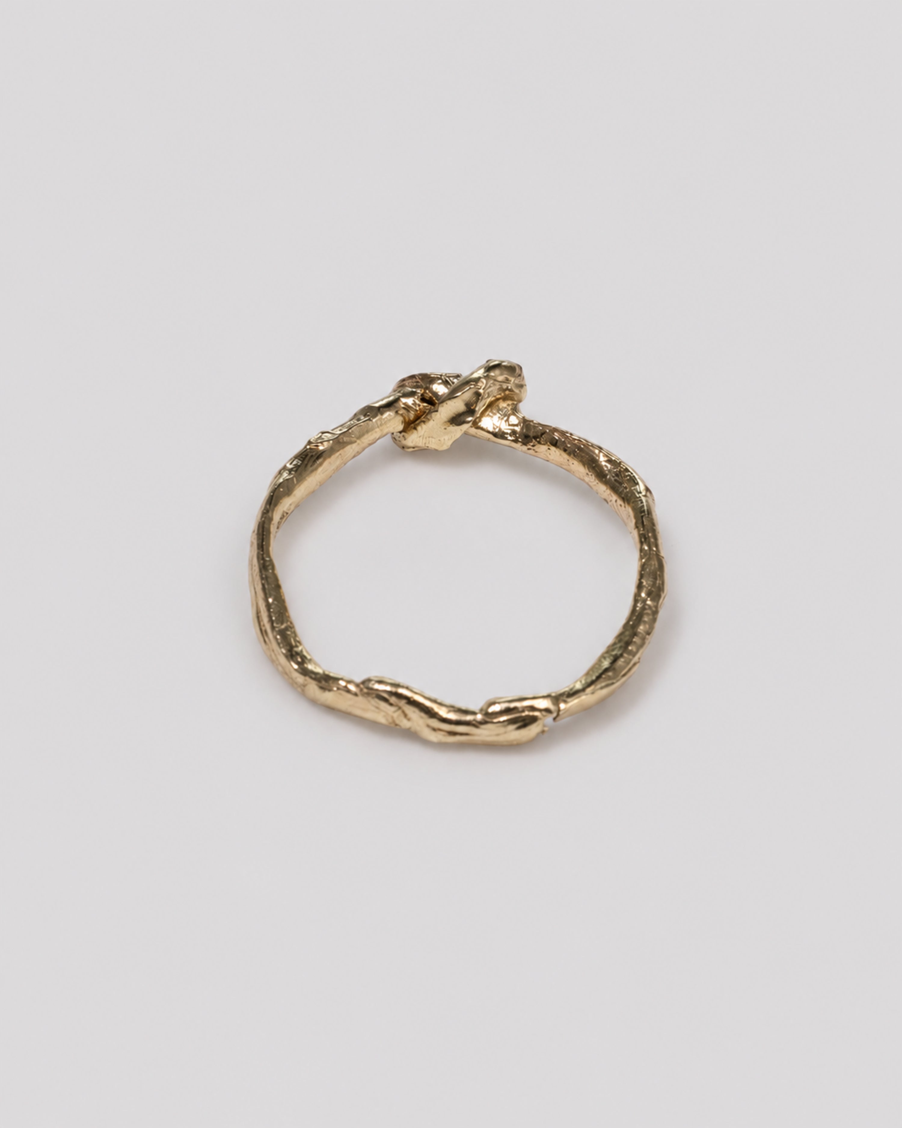 Organic Knot Ring | Recycled Gold