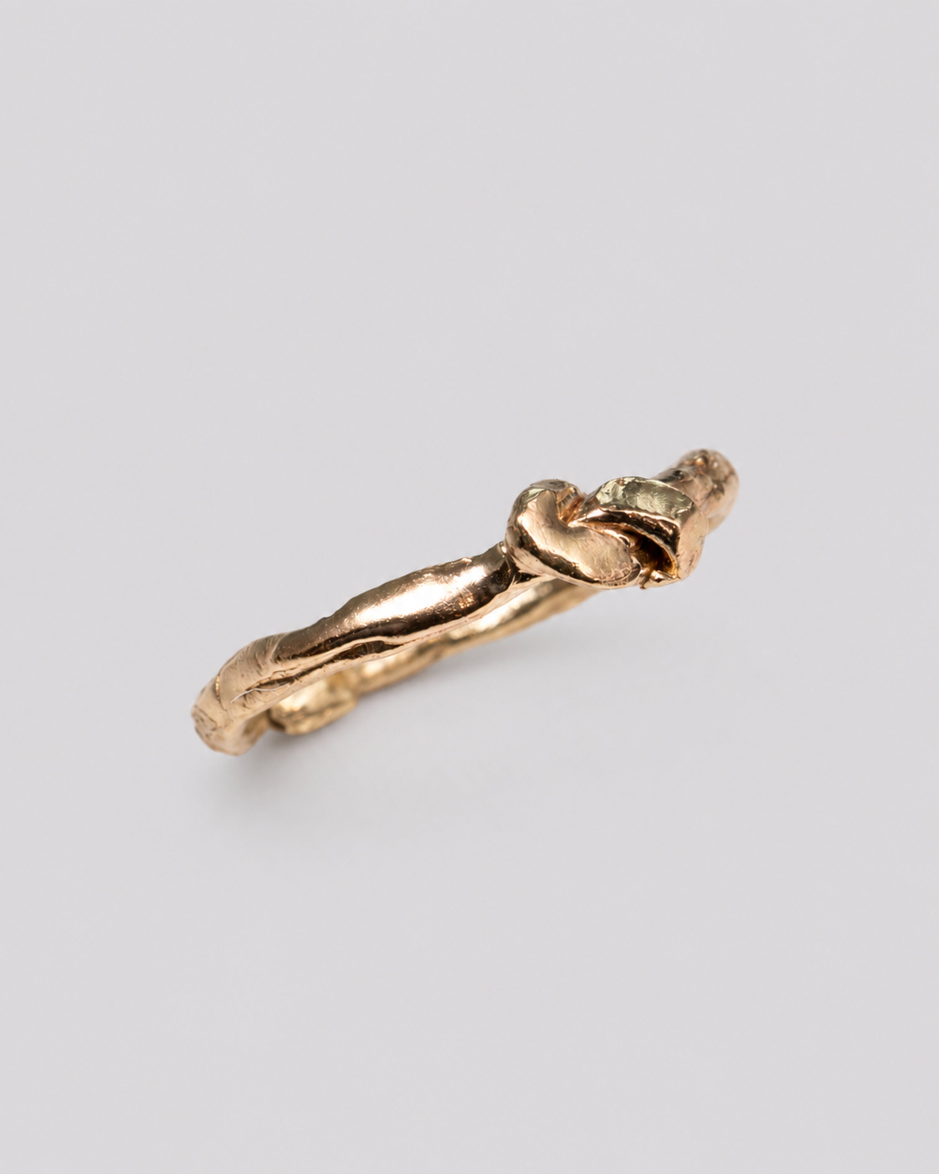 Organic Knot Ring | Recycled Gold