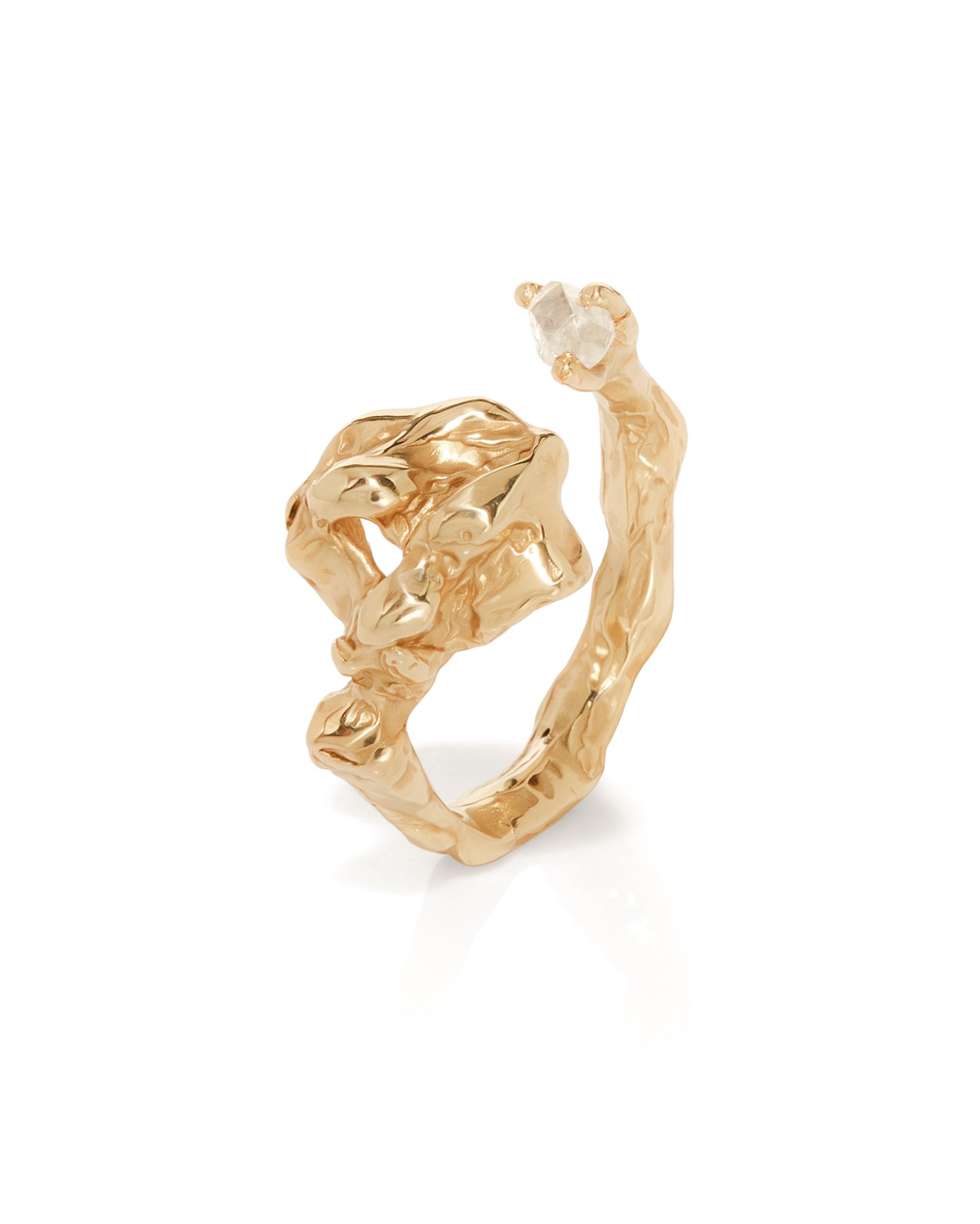 Rose Diamond ring | Ocean Diamond and 9ct Gold