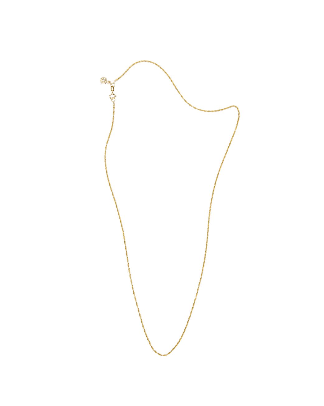 Rope chain necklace | 9ct Recycled Gold